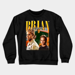 RETRO VINTAGE BRIAN O'CONNER BOOTLEG STYLE Crewneck Sweatshirt